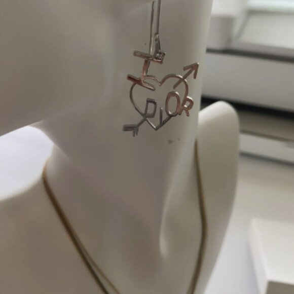 AUTHENTIC DIOR EARRINGS - Picture 1 of 2